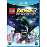 Jogo Físico Original Lego Batman 3 Nintendo Wiiu