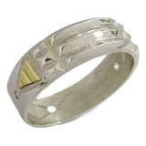 Anillo Plata 925 Oro Atlante Regalo 