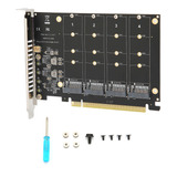 M.2 Nvme Ssd Adapter Card A Pcie X16 M Key H