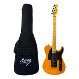 Guitarra Telecaster Seven Stc-307 Am Ambar C/ Bag