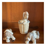 Porcelana Lladro - Set 3 Perros