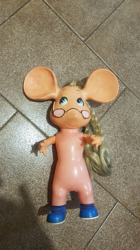 Muñeco Topo Gigio Abuela Rayito De Sol Maria Perego 32 Cm