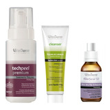 Kit Facial Skin Care Anti-idade 3 Produtos - Vita Derm