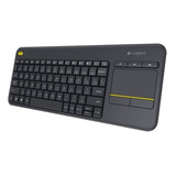 Teclado Logitech Inalambrico Touch Pad Keyboard K400 Plus