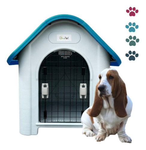 Casa Termica Para Perros Con Puerta 87x72x75.5 Cm