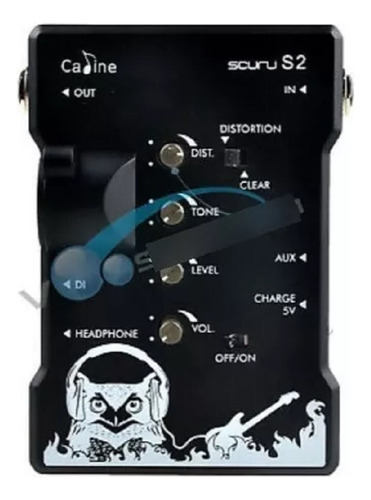 Pedal De Distorsión Básico Para Guitarra Bajo Todoaudio