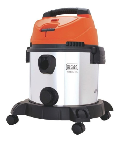 Aspiradora Black+decker Bdwds20 20l Naranja Y Gris 220v Rex