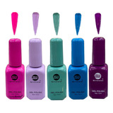 Kit Esmaltes Coleção Manicure Atacado 5 Unidades Atacado 