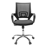 Silla Ejecutiva Ajustable Sillon De Oficina Base Metalica