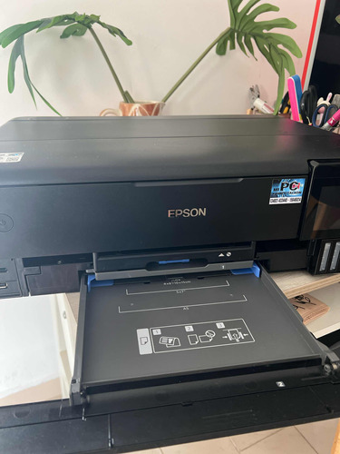 Impresora A Color Multifunción Epson Ecotank L8180 Con Wifi