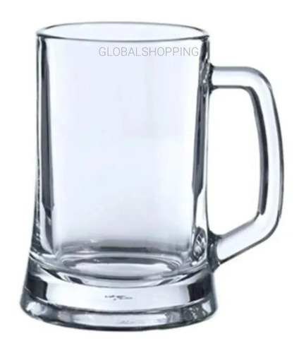 Vaso Shopero 500 Ml Wayu Crystal Glass Cerveza Caja Bbq Bar