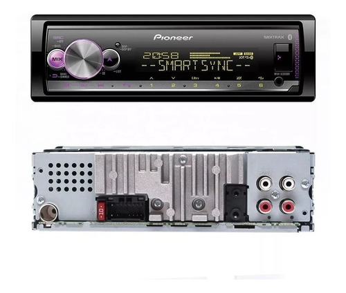 Som Automotivo Pioneer Bluetooth Mvh-x3000br X3000 Mixtrax