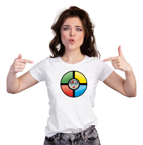 Camiseta Feminina Genius Anos 80 Geek Nerd Jogo Game Premium