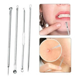 Extrator Cureta Espremedor Espinhas Poros Acne Profissional