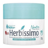 Desodorante Antiperspirante Herbíssimo Neutro Creme 55g