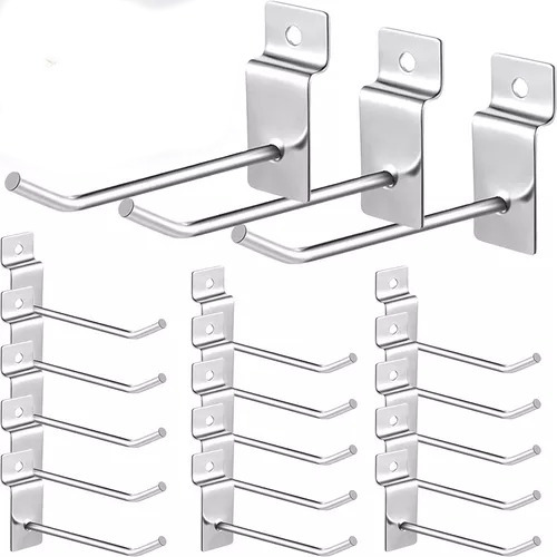 Ganchos Panel Blister Ranurado Exhibipanel Pared 10/15/20cm