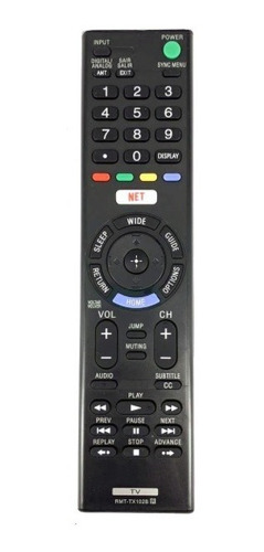 Control Remoto Para Sony Smart Tv Rmt-tx102b Rmt Tx102