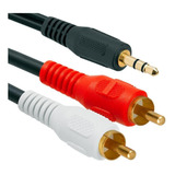 Cable De Audio Auxiliar De 1,5 M P2 X Rca Stereo Sound Dex P2rca