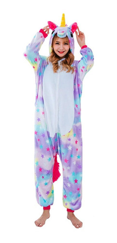 Pijama Unicornio Estrellas Kigurumi Adultos