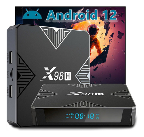 Tv Player Android 12.0 Full Hd 6k 4gb Ram 64gb Rom Dual Wifi