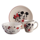 Set De Desayuno 267.7ml Mickey Loyal And True Sl1132160303 Color Multicolor Disney