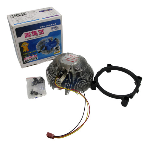 Ventilador Refrigerac Overclocking Cpu Blue Bird 3 Intel/amd