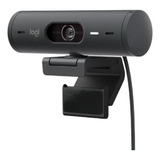 Logitech Webcam Brio 500 Con Micrófono, 4mp, 1920x1080 Usb-c