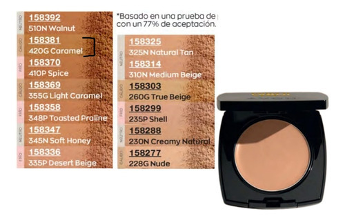 Base De Maquillaje En Crema/polvo Avon Power Stay Power Stay Tono Caramel - 9g