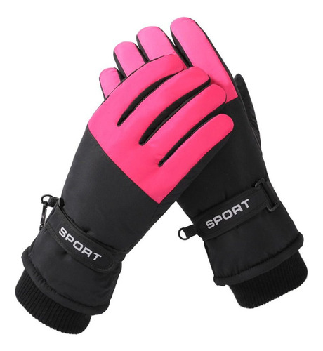 Guantes De Felpa Para Mujer, Guantes Térmicos Gruesos Imperm