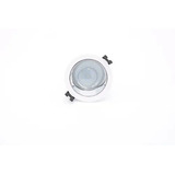 Lámpara De Techo Moderna Redonda Blanca/plata Interiores 