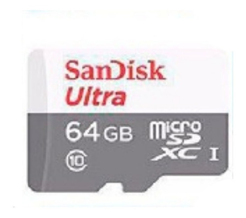 Cartão Memoria Micro Sd 64gb Sandisk P/ Imagens Em Full Hd