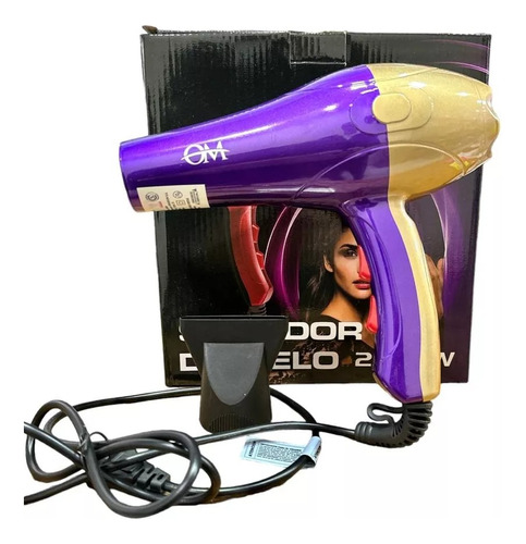 Secador De Pelo Profesional Frio Calor Cabello 2000w 