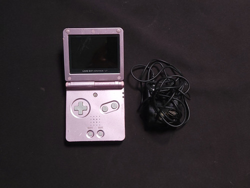 Game Boy Advance Sp Gba 2 Luz 101 Azul + Rosa