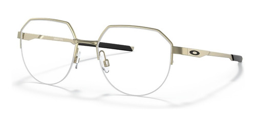 Óculos Para Grau Oakley Inner Foil Satin Light Gold Clear