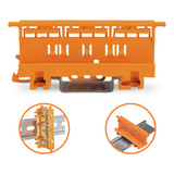 Suporte Fixação Trilho Din Conector Wago 6mm - 221-510 5unid