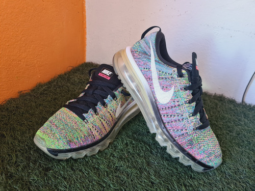 Tenis Nike Air Max Flyknit Multi-color Pink Pow Chlorine 