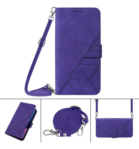 Capa De Couro Crossbody Para Infinix Hot 10s/hot 10t