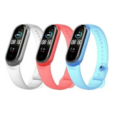 Correa Pulso Transparente Para Mi Band 6/5/4/3