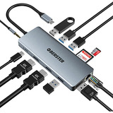 Usb C Hub Docking Station, Oberster 12 In 1 Thunderbolt 3 Us