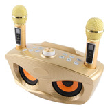 Altavoz Exterior Karaoke Sound Family 4.2 De Doble Mano