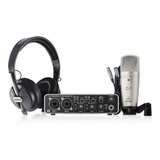 Kit Grabación Behringer U-phoria Pro Studio Umc202+c1+hps500