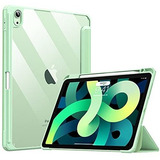 Funda Para iPad Air 4 Con Soporte Para Lapiz Color Verde