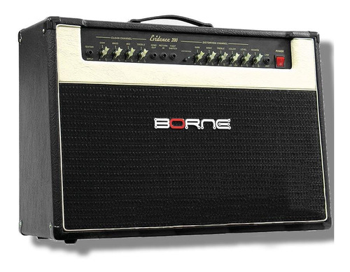 Amplificador Borne Evidence 200 Para Guitarra De 150w Cor Preto/dourado 110v/220v