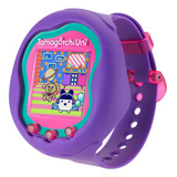 Tamagotchi Uni Morado Mascota Virtual Reloj Niño Original