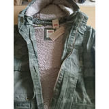 Campera Levis Corderito Camuflada Usa Comand Militar Capucha