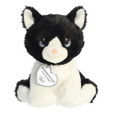 Peluche Aurora, Linea Precious Moments, Gato Negro 15866