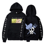 Hoddie Sanji Vinsmoke Buzo Anime One Piece