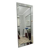 Espelho Decorativo De Parede Slim Fit C150 X A80 X L3 Cor Da Moldura Preto Demoglass