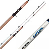 Caña Okuma Cayasta 2,30 Mts 2 Tr Baitcast Trolling Rotativo