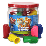 Pote Escova Dental Dedeira Cães Gatos Pet Shop - 30 Unidades
